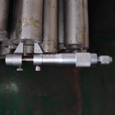 316Ti soldó con autógena alrededor del tubo de acero inconsútil laminado en caliente recto de acero inoxidable de la tubería