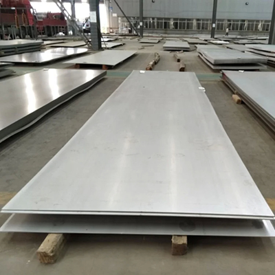 Placa de acero inoxidable de 500 a 3000 mm de ancho con superficie de espejo Paquete estándar de exportación