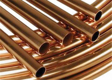 Longitud resistencia a la corrosión del tubo de cobre del aire acondicionado de la crepe del cobre y del aluminio de 1 - del 12m