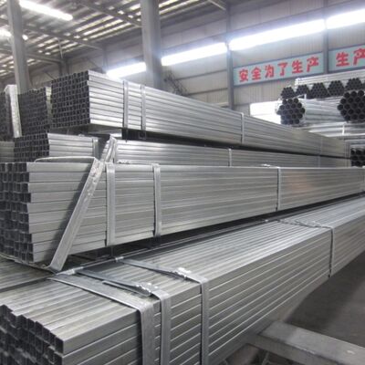 Calidad  China Supplier New Hot Dipped Non Secondary Galvanized Square Steel Tube fábrica