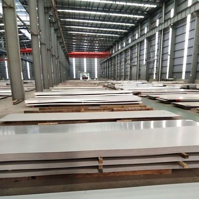 Lámina de acero inoxidable laminada en frío AISI 304L 316L 409L de la serie 300 con acabado de superficie 2B para cortar