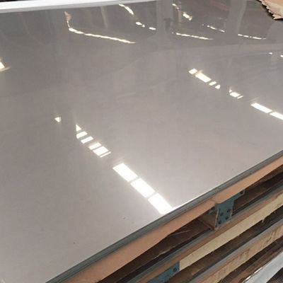 Lámina de acero inoxidable laminada en frío AISI 304L 316L 409L de la serie 300 con acabado de superficie 2B para cortar