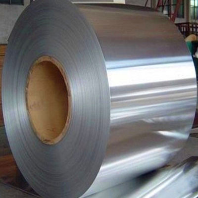 Bobinas de acero inoxidable laminado en frío 304L 316L 316Ti 430, bobinas de acero inoxidable laminado en frío de la serie 201 202 300, grado 2B, superficie cortada y doblada disponible