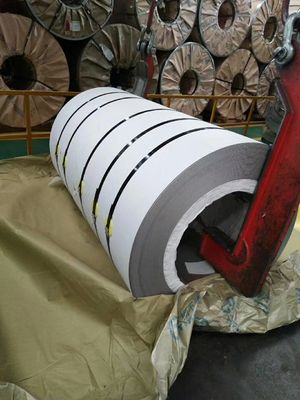 Bobinas de acero inoxidable laminado en frío 316L/304L/430 Serie 300 Grado Acabado BA Resistente a la corrosión 316 304 Banda Superficie 2B Doblado
