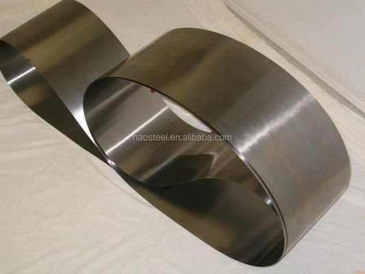 304 bandas de acero inoxidable laminadas en frío en bobina pulida de 1 mm de espesor