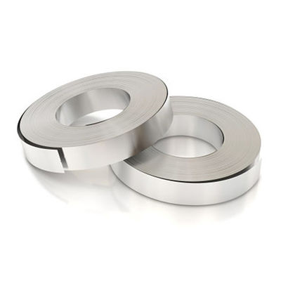 SUS 301 304 bandas de acero inoxidable laminadas en frío de gama completa de dureza rechinada suave 1/4H 1/2H 3/4H FH para piezas de automóvil