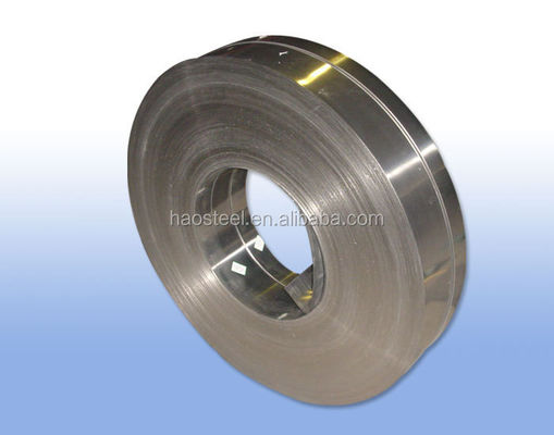 SUS 301 Bandas de acero inoxidable borde de molino o borde de hendidura calidad superior