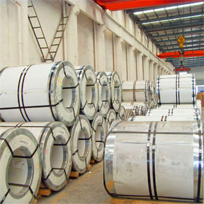 Tira de acero inoxidable SUS 301 3/4H Acabado brillante Espesor 3/4H
