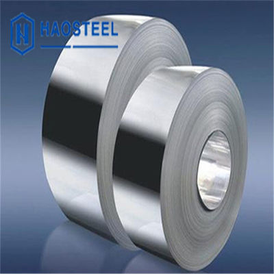 Bobinas de acero inoxidable SS316 304 316L laminadas en frío con acabado 2B o Mill, banda de acabado BA 430, duraderas y resistentes a la corrosión