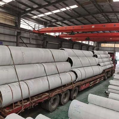 Tubo de acero inoxidable 304 de gran diámetro con servicio de desenrollado