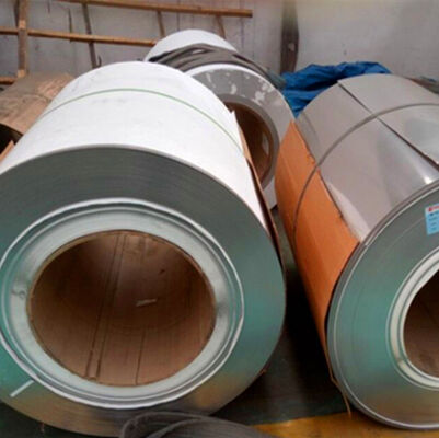 Banda de acero inoxidable de precisión con tolerancia de 0,1 mm y acabado de superficie No4 para tuberías HVAC y componentes estructurales