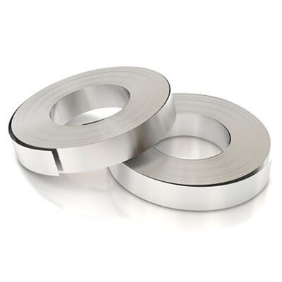 Banda de acero plano de los grados 201 202 301 de acero inoxidable con tolerancia de precisión de 0,1 mm y resistencia a la tracción de 520-750 MPa