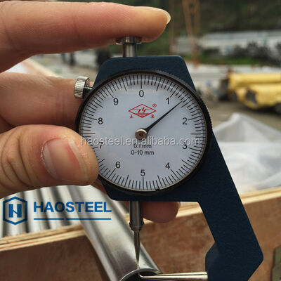 Precio por metro de tubería de acero inoxidable 304L