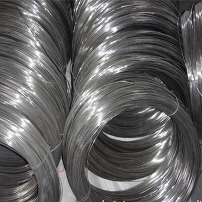 Alambre de acero inoxidable 201 301 304 304L 316 316L 310S 321 317L 2505 2507 904L 410 420 430 Serie 300 Certificado ISO 0.05-20mm