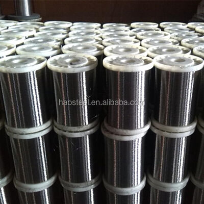 Cables de acero inoxidable 304 316 316L 316Ti 309s 310S suave Brillante Matt 0,05-20mm