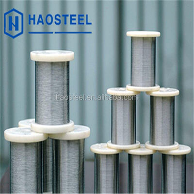 Alambre de soldadura de acero aleado de níquel Haosteel Ernicrmo-3 625 con certificación ISO, carrete de 1000 m, superficie mate brillante, precio por kg, alambre súper