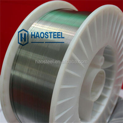 Alambre de soldadura de acero aleado de níquel Haosteel Ernicrmo-3 625 con certificación ISO, carrete de 1000 m, superficie mate brillante, precio por kg, alambre súper