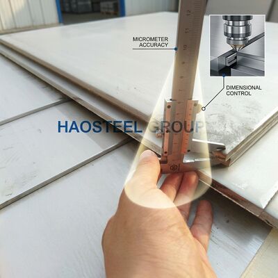 ASTM A240 304 Placa de acero inoxidable 2B Finalización 0.3mm-100mm espesor 1219x2438mm para la construcción industrial