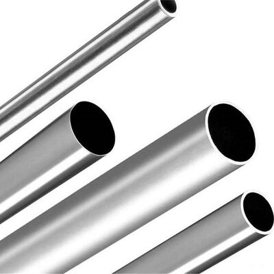 Tubo de acero inoxidable sin costura y soldado Tubo de acero inoxidable austenítico Tubo de sección redonda Usado en la industria del petróleo y el gas