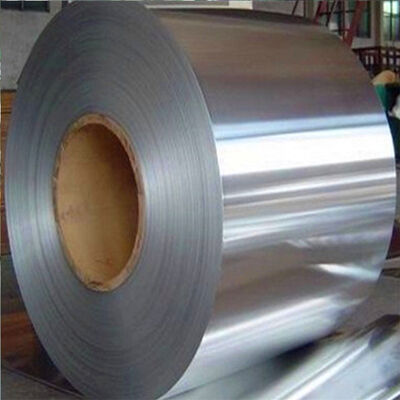 Construcción cinta de acero inoxidable laminada en caliente bobina Id 10 mm o 2500 mm metal resistente a la corrosión adecuado para proyectos de trabajo pesado